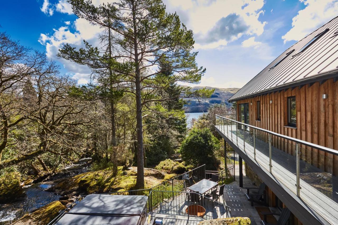 Loch Tay Highland Lodges And Glamping Park Morenish Exterior foto